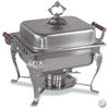 4 QUART ROYAL CREST STAINLESS HALF-SIZE CHAFER