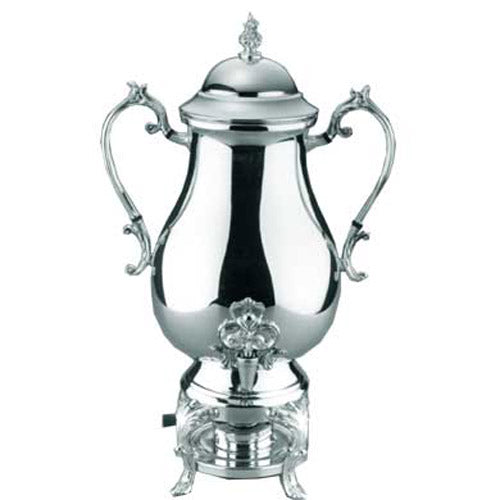 50 CUP COFFEE URN, SILVERPLATE
