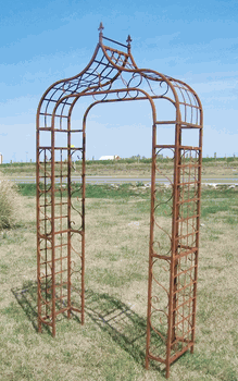 Wrought Iron Garden Arch
