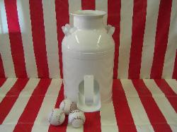 Milk Can Softball Toss