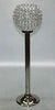 CRYSTAL PEDESTAL CANDLE STAND