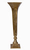 36 Gold Trumpet Vase