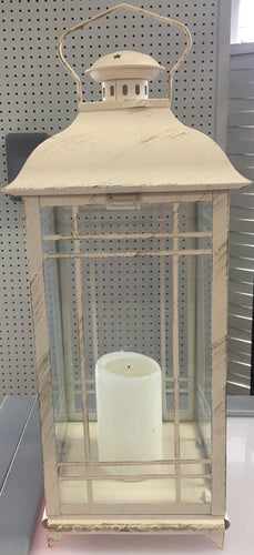 Antique White Lantern