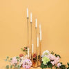 42 8 Arms Gold Cluster Candle Holders