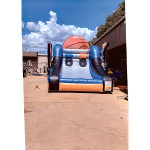 Large Inflatable Basketball Shoot (8 - Balls)