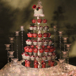 Clear Acrylic Cupcake Stand