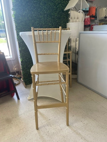 GOLD CHIAVARI BARSTOOL