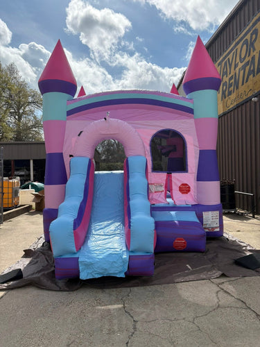 t Princess Castle Combo Bounce House with Slide